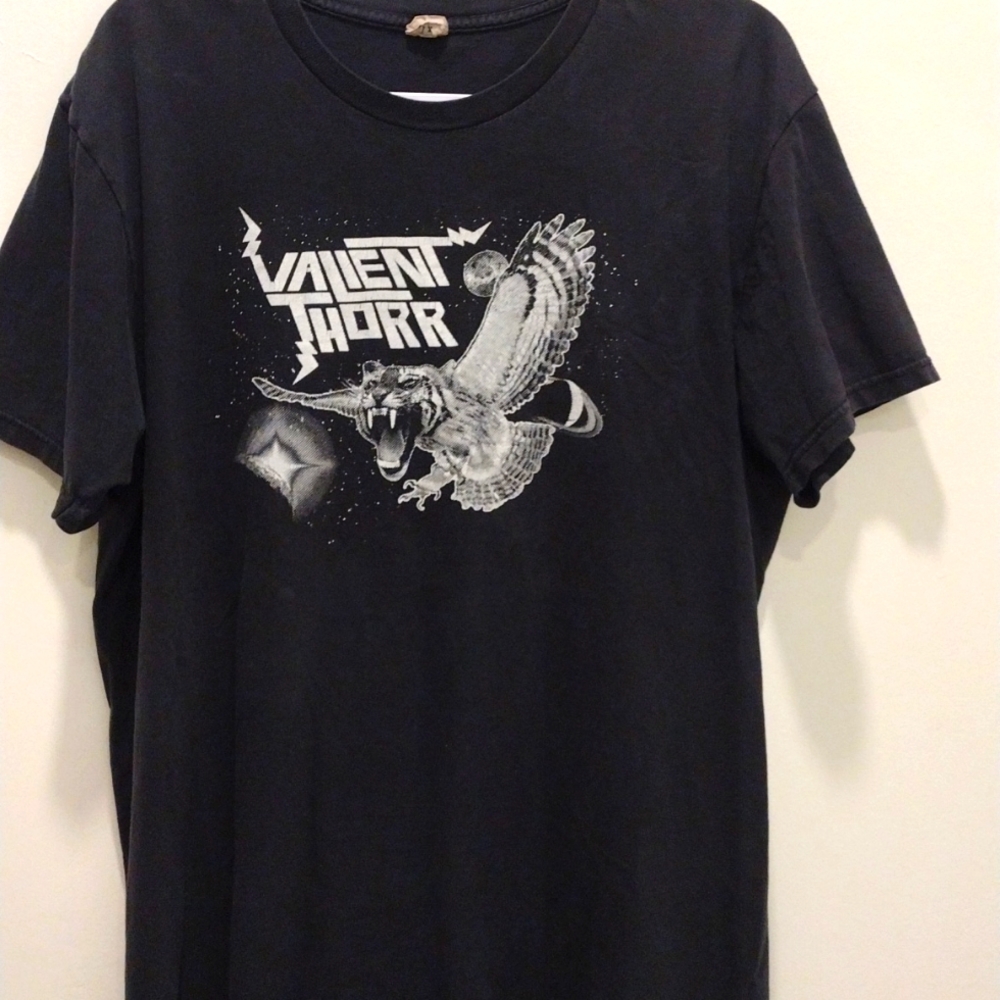 ❤️🟰💲⬇️ Valient Thorr Band Tee, Tiger, Eagle, Space, Men's L